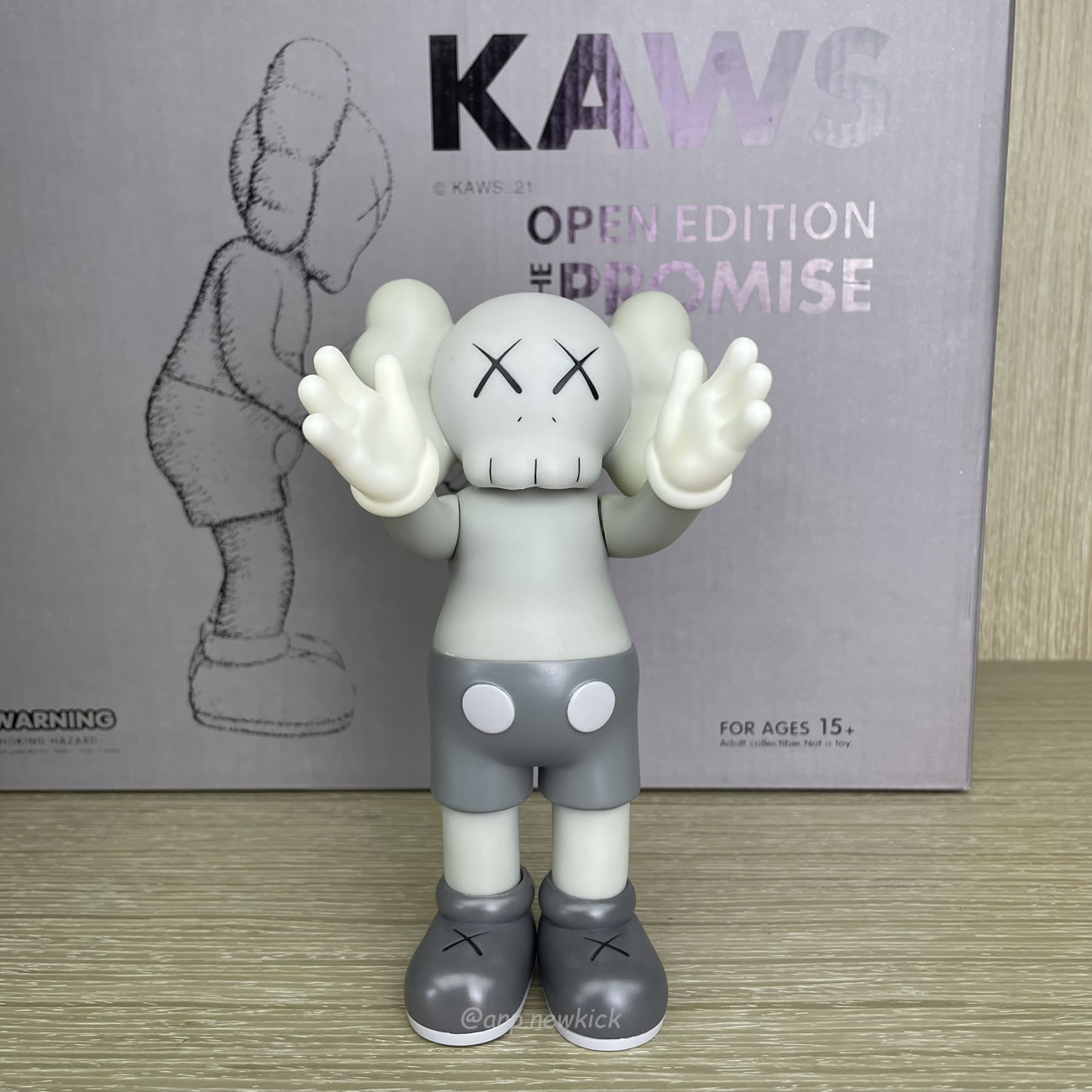 Kaws The Promise Grey Figure (5) - www.newkick.vip